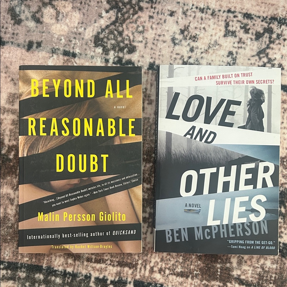 Beyond All Reasonable Doubt by Malin Persson Giolito - Black and Yellow Cover